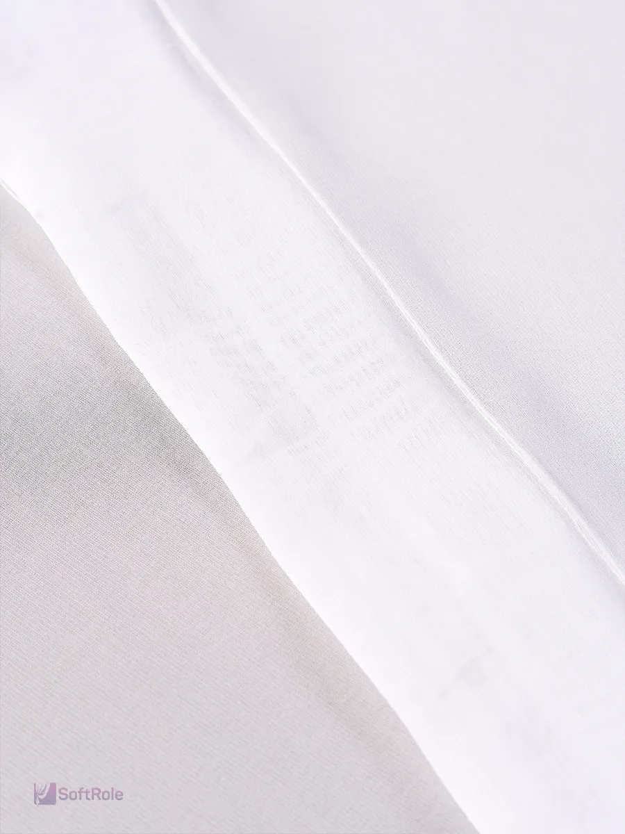 Тюль шифон холодный белый, фото 14
